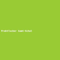 Praktischer Samt-Schal