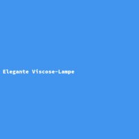 Elegante Viscose-Lampe