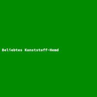 Beliebtes Kunststoff-Hemd